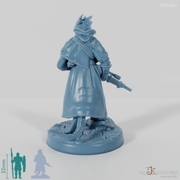 Dragonborn-Gewehrschützin 01