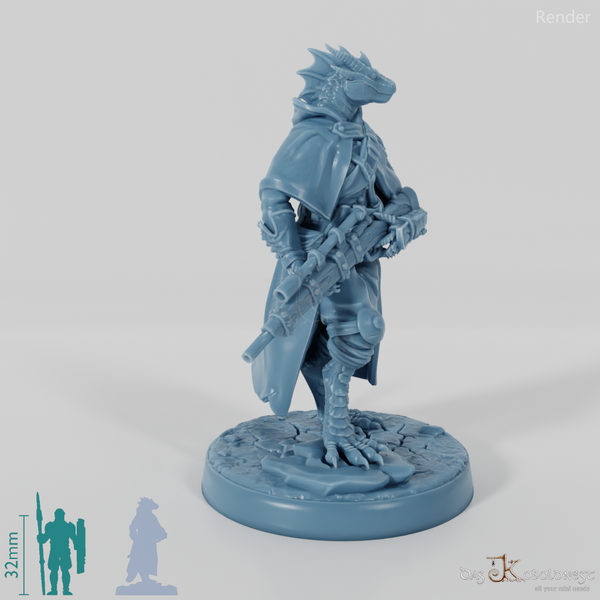 Dragonborn-Gewehrschützin 01