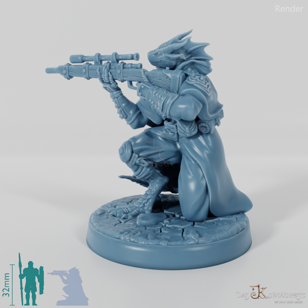 Dragonborn-Gewehrschützin 04