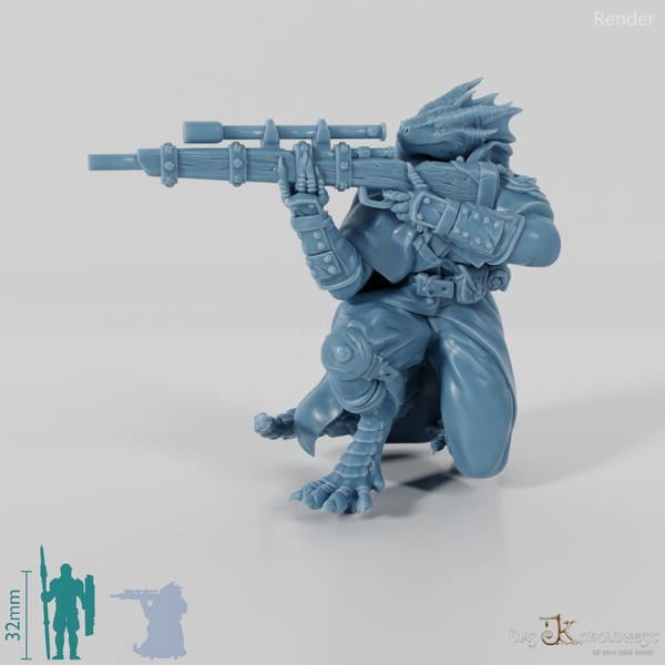 Dragonborn-Gewehrschützin 04