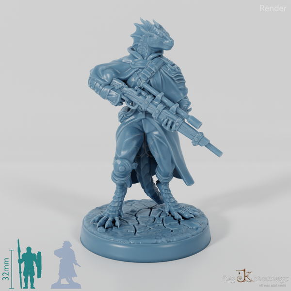 Dragonborn-Gewehrschützin 05