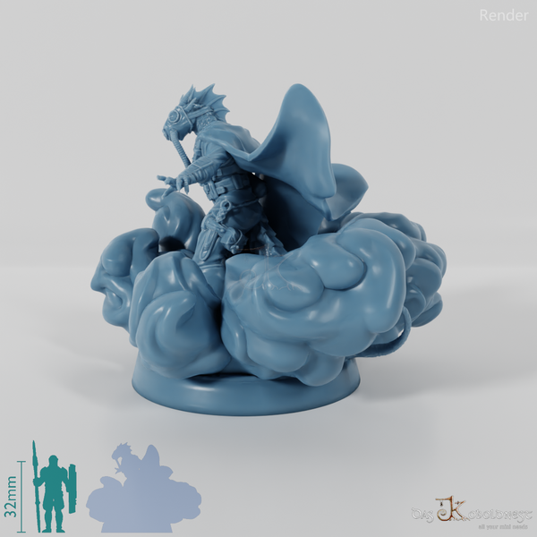 Konala Drax, Dragonborn-Rauchmagierin