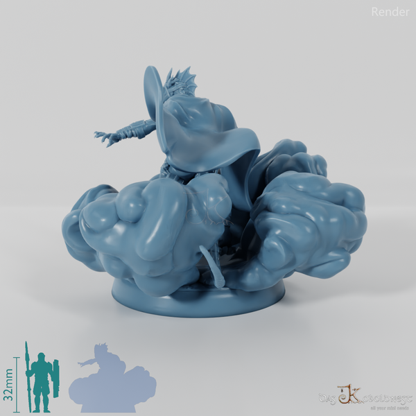 Konala Drax, Dragonborn-Rauchmagierin