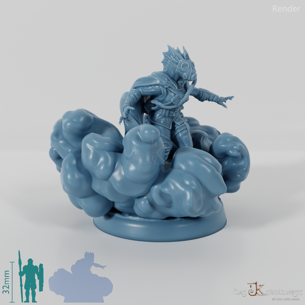 Konala Drax, Dragonborn-Rauchmagierin