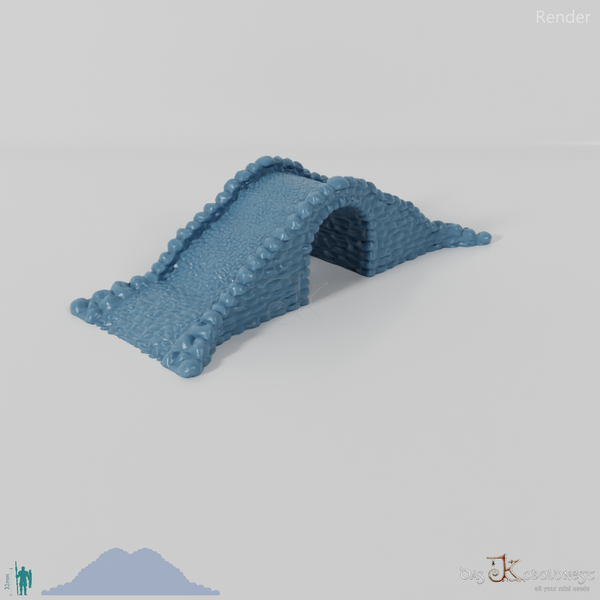 Brücke - Feines Kopfsteinpflaster