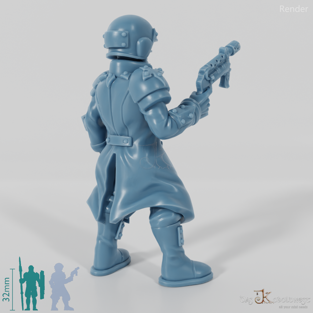 Space Soldiers - Infanterie mit Flammenwerfer