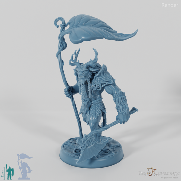 Waldvolk-Bannerträger 01