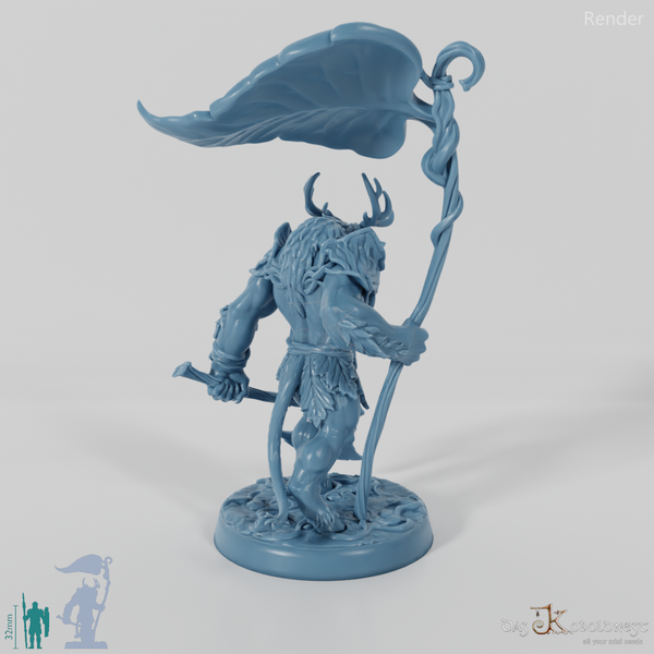 Waldvolk-Bannerträger 01