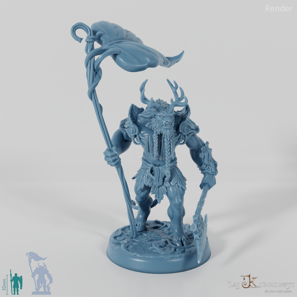 Waldvolk-Bannerträger 01