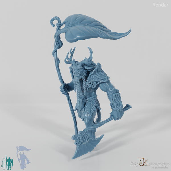 Waldvolk-Bannerträger 01