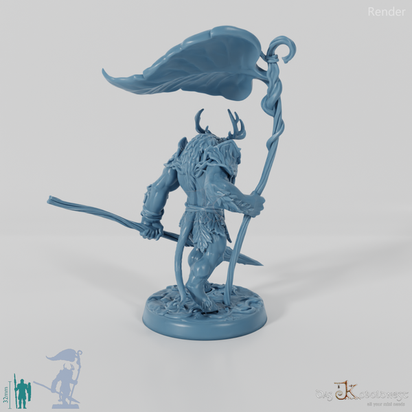 Waldvolk-Bannerträger 02