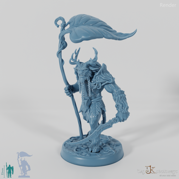 Waldvolk-Bannerträger 03