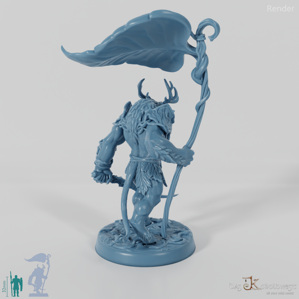 Waldvolk-Bannerträger 03