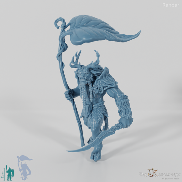 Waldvolk-Bannerträger 03