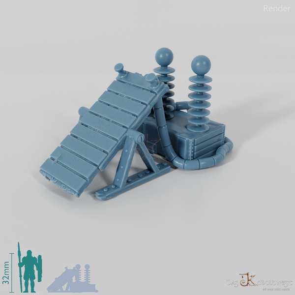 Elektrisierter Versuchstisch