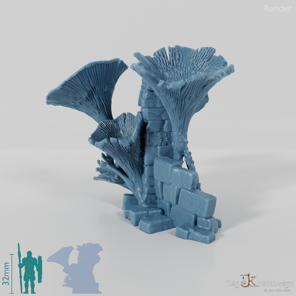 Pilzüberwucherte Ruine C