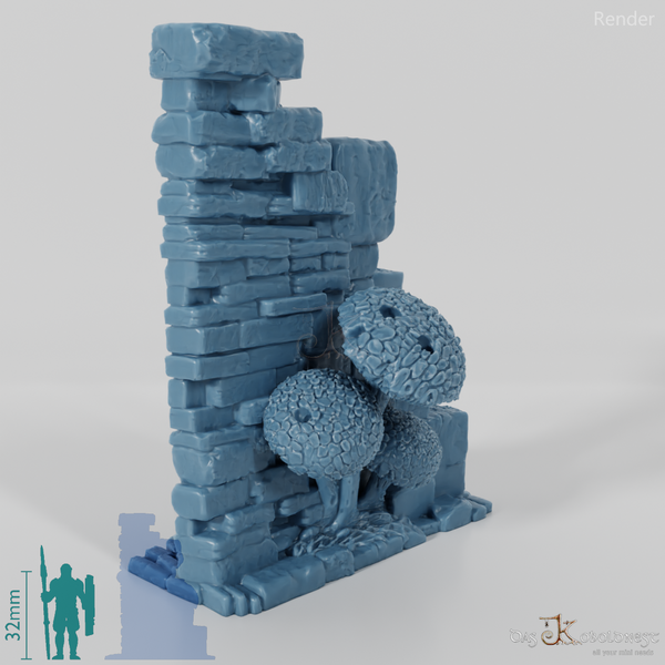 Pilzüberwucherte Ruine E