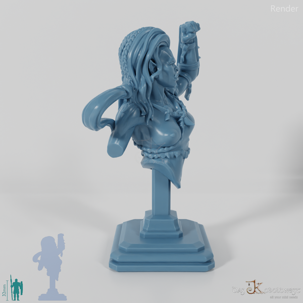 Büste - Fury, Orkische Küstenkriegerin