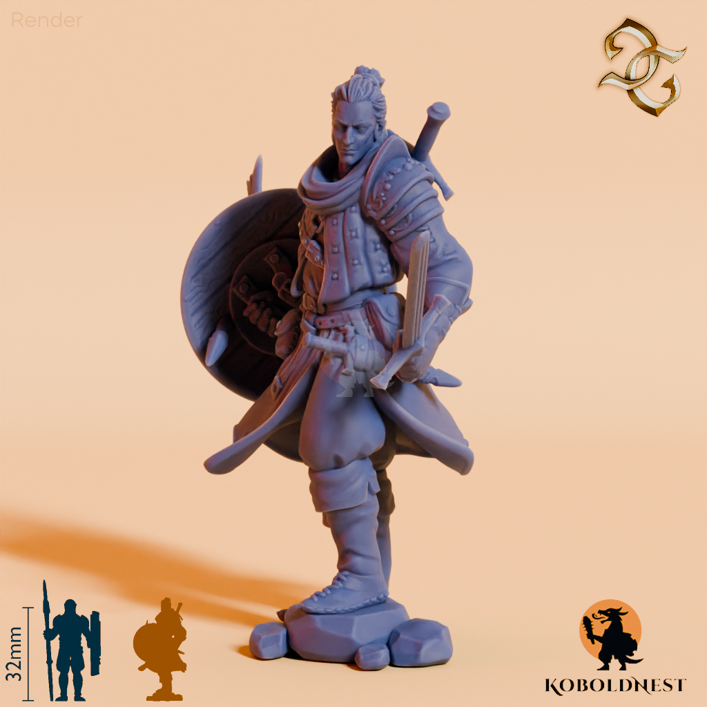 Gaven, Tapferer Krieger