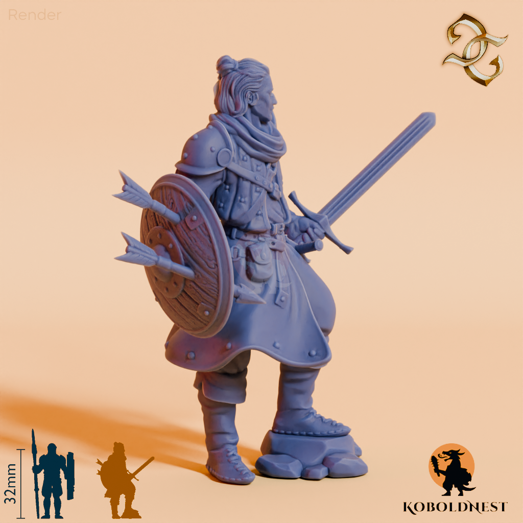 Gaven, Tapferer Krieger