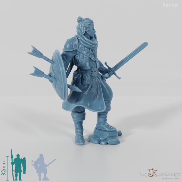 Gaven, Tapferer Krieger