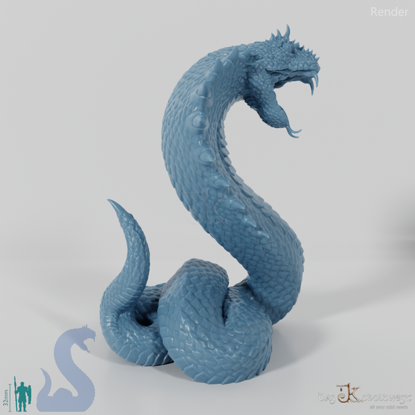 Schlange - Riesige Wüstenschlange