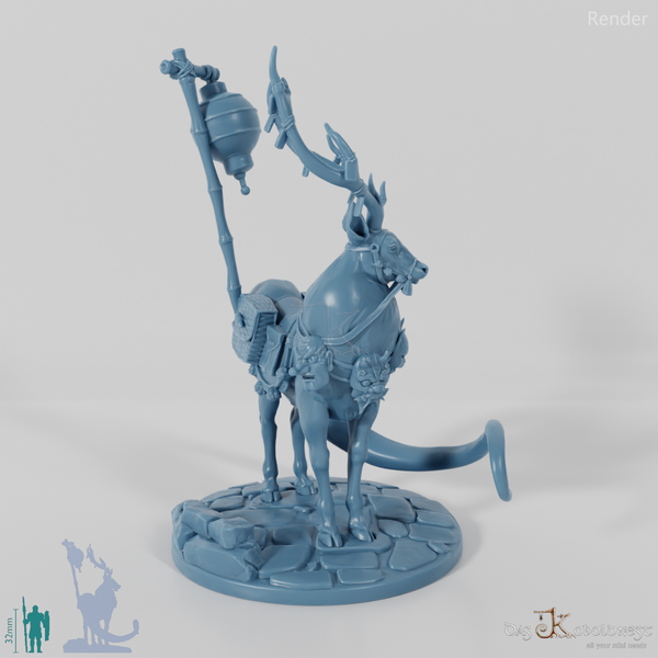 Glade, Gesattelter Geisterhirsch