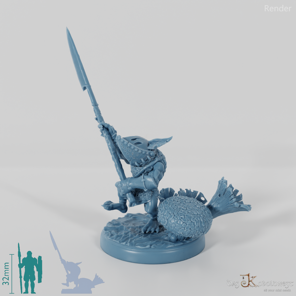 Berggoblin-Speerkämpfer 01