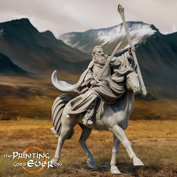 Gollnir, Weißer Zauberer (Beritten)