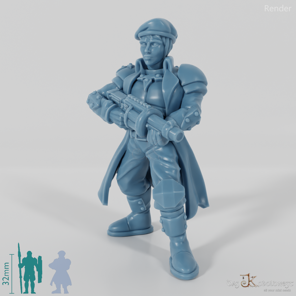 Space Soldiers - Infanterie mit Granatenwerfer 02