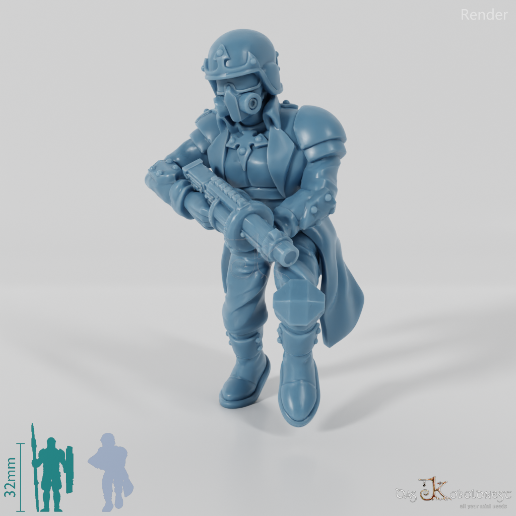 Space Soldiers - Infanterie mit Granatenwerfer 05