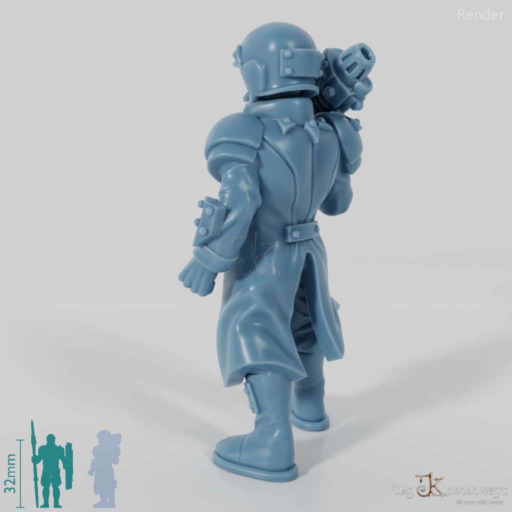 Space Soldiers - Infanterie mit Granatenwerfer 03