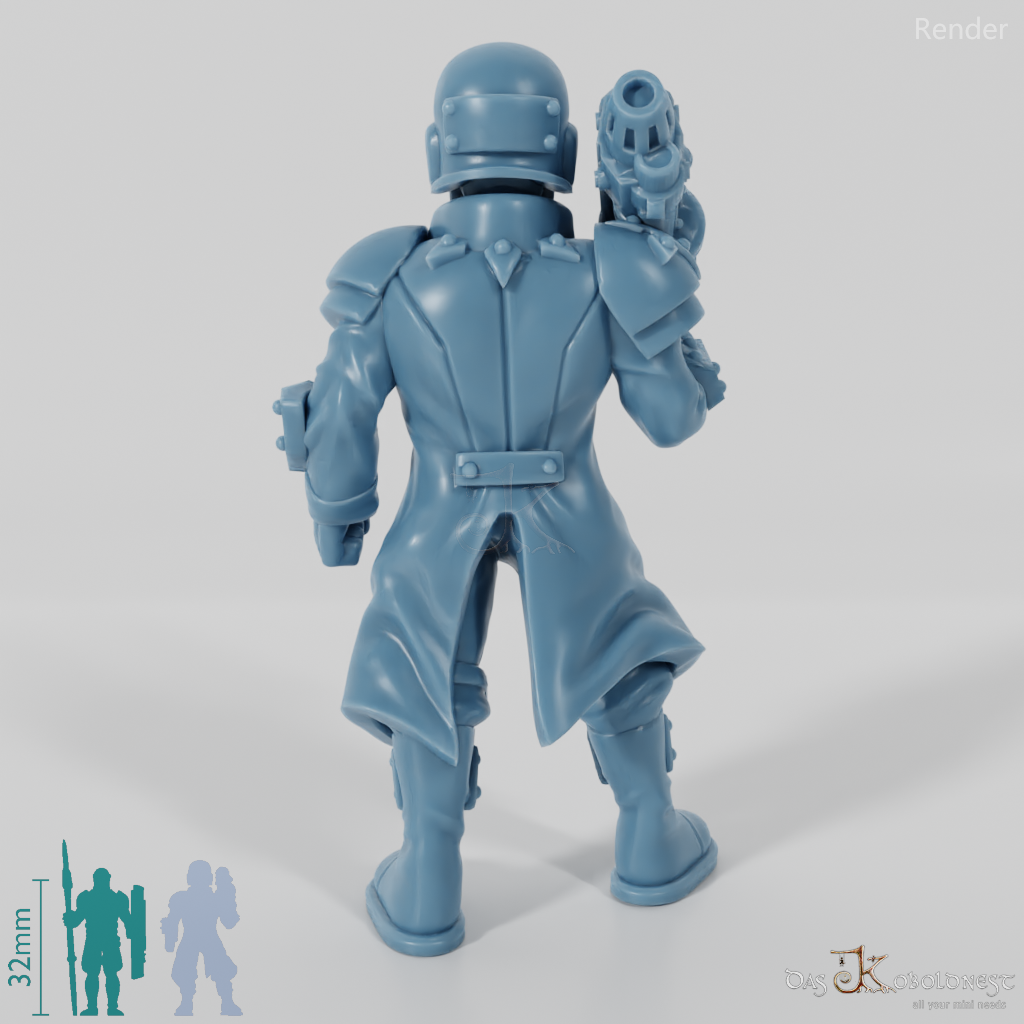 Space Soldiers - Infanterie mit Granatenwerfer 03