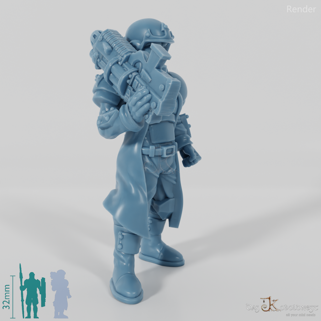 Space Soldiers - Infanterie mit Granatenwerfer 03