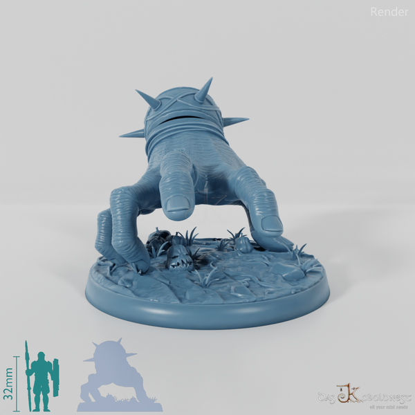 Krabbelnde Riesenhand 02