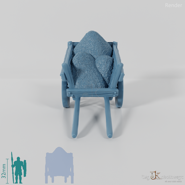 Wagen - Beladener Heuwagen