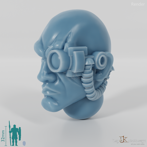 Space Soldiers - Infanteriekopf - Bionisches Auge