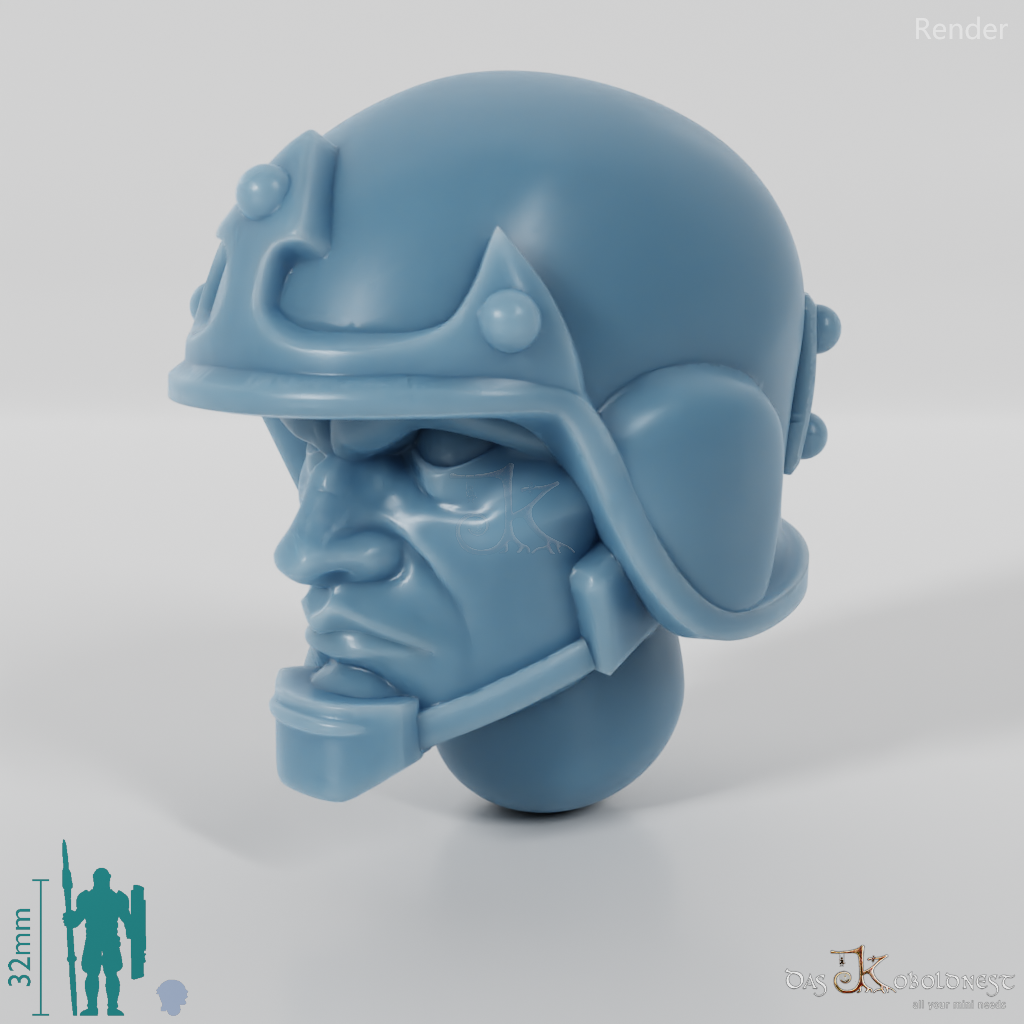 Space Soldiers - Infanteriekopf - Helm 01