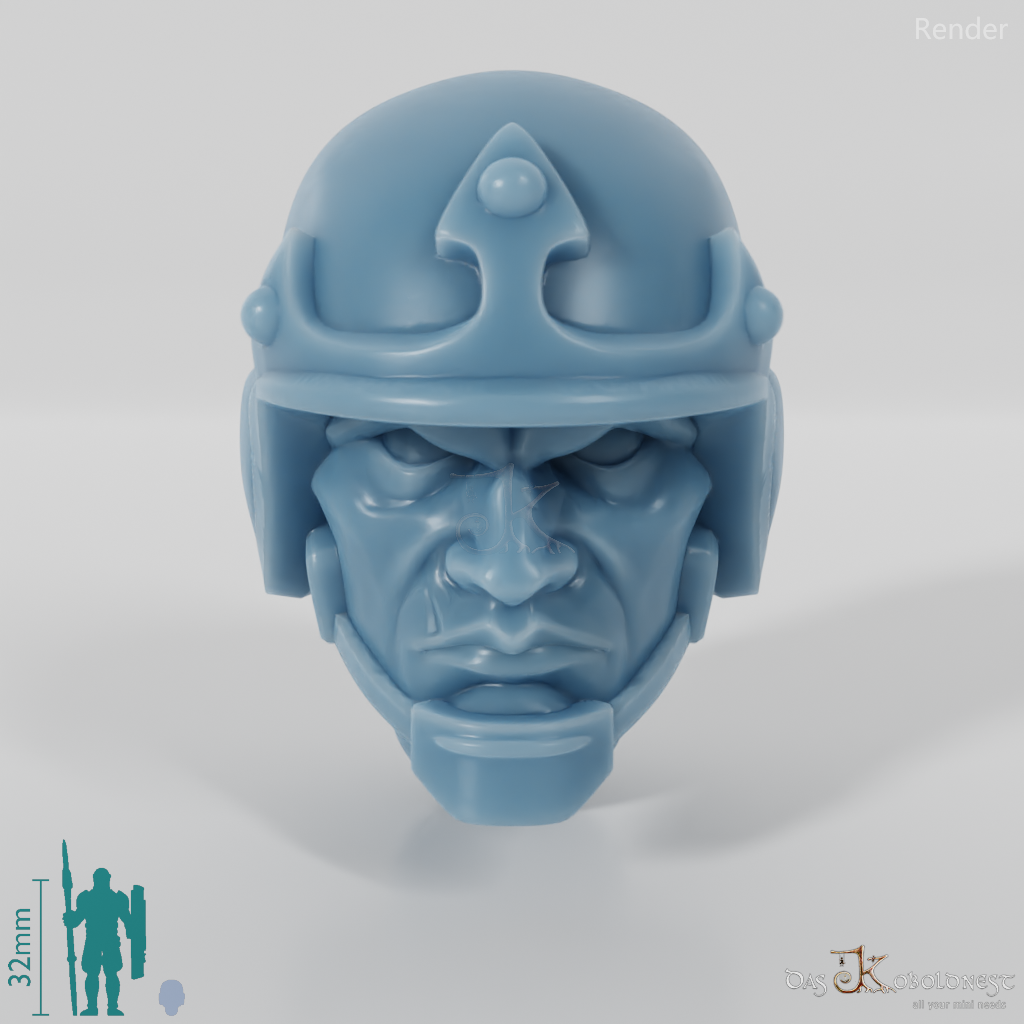 Space Soldiers - Infanteriekopf - Helm 01