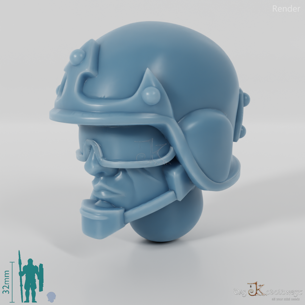 Space Soldiers - Infanteriekopf - Helm 02