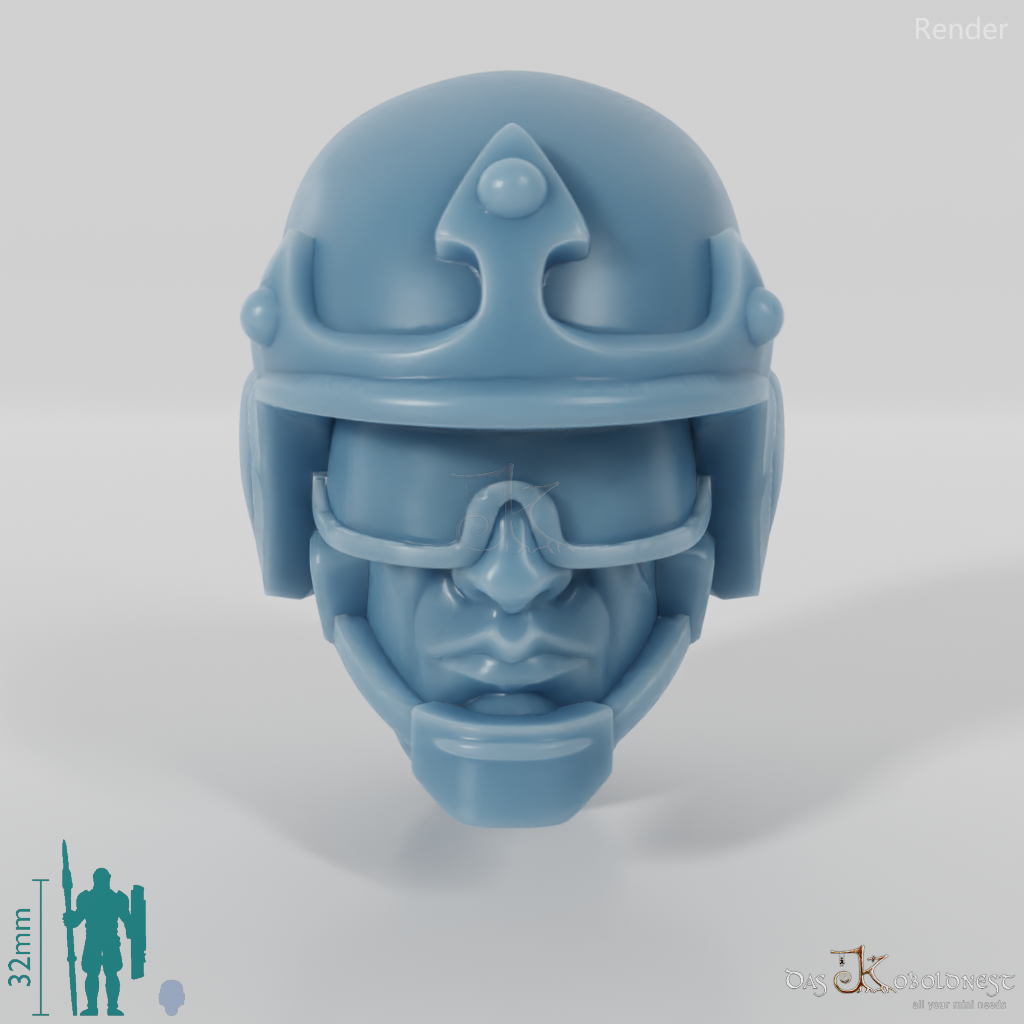 Space Soldiers - Infanteriekopf - Helm 02