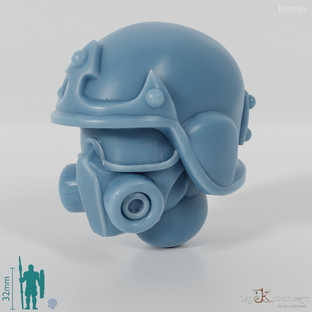 Space Soldiers - Infanteriekopf - Helm 03