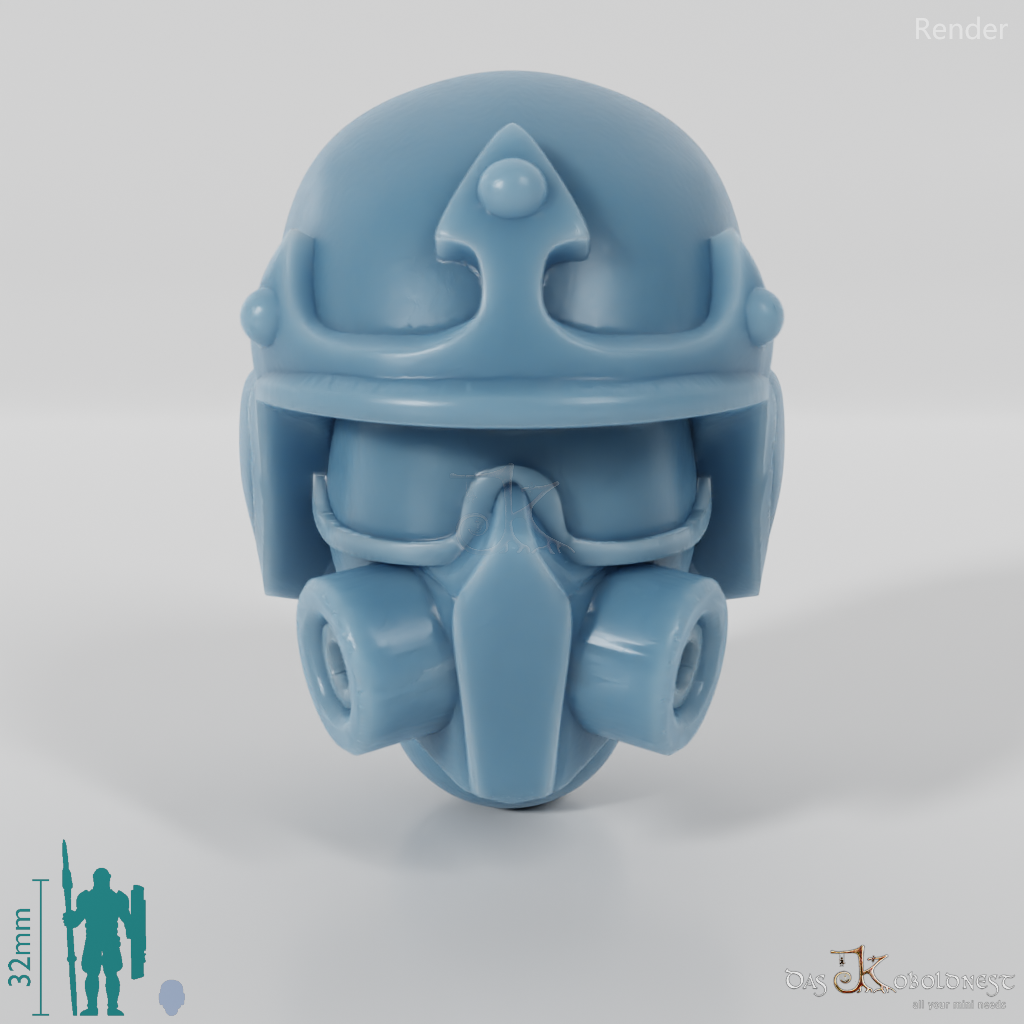 Space Soldiers - Infanteriekopf - Helm 03