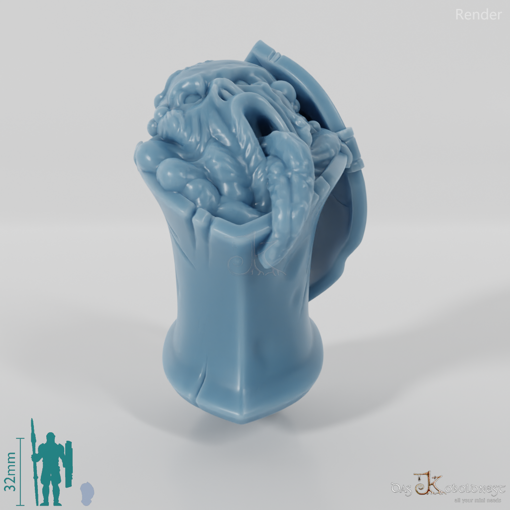 Vile Hero - Head - Jousting (Corrupted Lid)