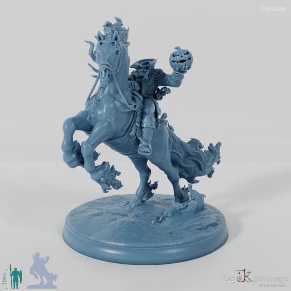 Jakob Grimsky, Kopfloser Reiter auf Kalamax 1