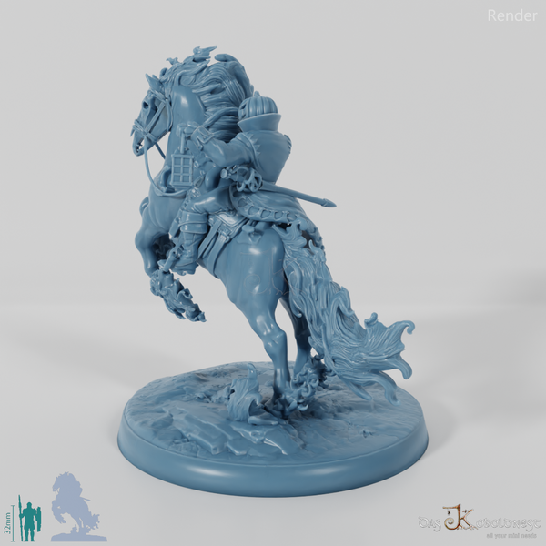 Jakob Grimsky, Kopfloser Reiter auf Kalamax 2