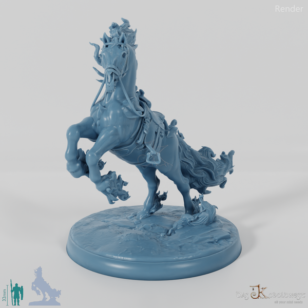 Kalamax, Flammender Nachtmahr - Gesattelt