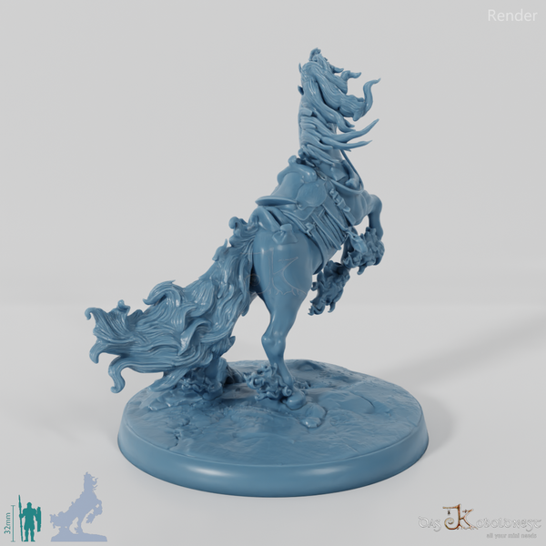 Kalamax, Flammender Nachtmahr - Gesattelt