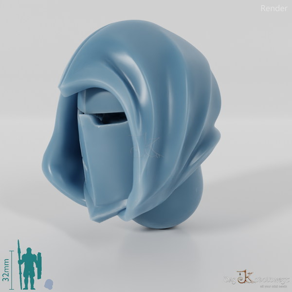 Valiant Hero - Head - Bascinet Hood