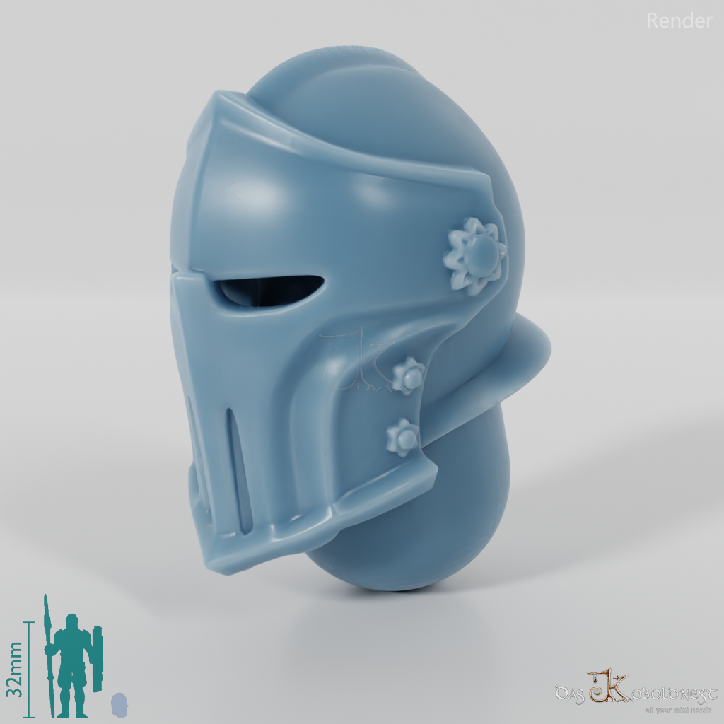 Valiant Battle Mage - Head - Helmet